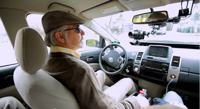 Google-Car-aveugle-test Google car, handicapé, nevada, aveugle, automotique