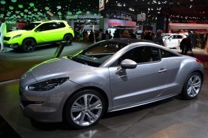 Peugeot, RCZ, mondiale de l'automobile, 2012, visite du stand, restructuration, PSA