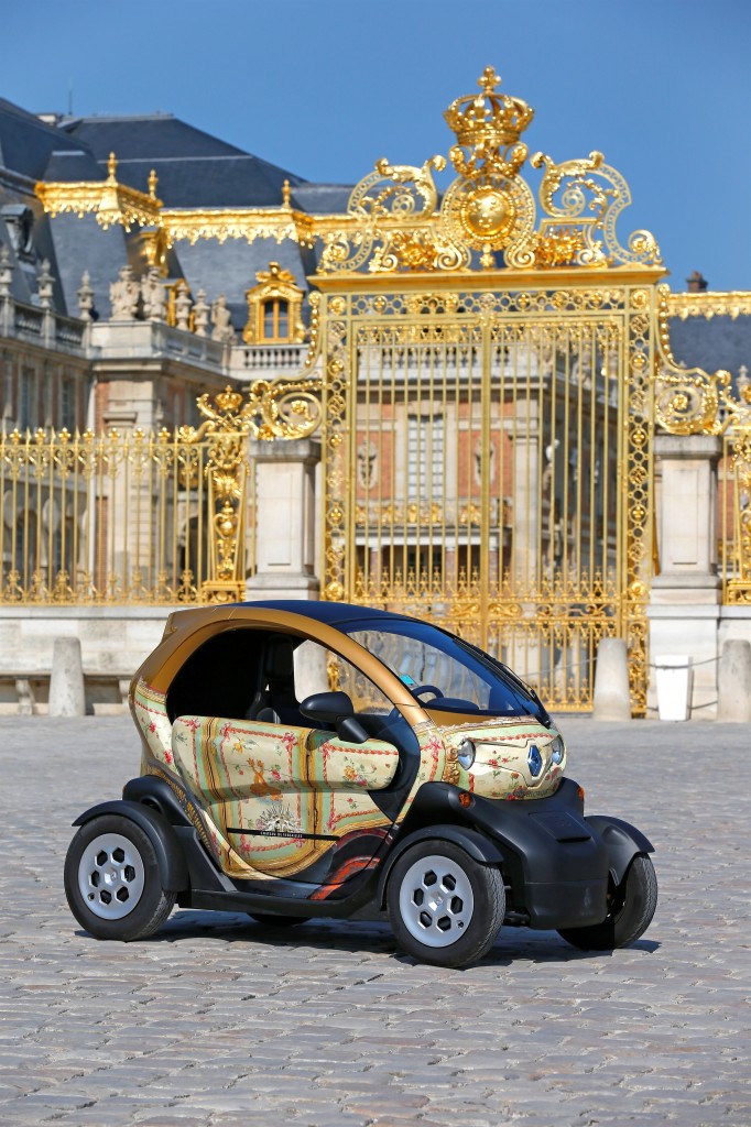 Renault, Twizy, Château de Versailles, partenariat, jardins, Le Nôtre