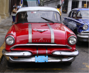 tourisme, cuba, la havane, voiture de collection, vieille voiture
