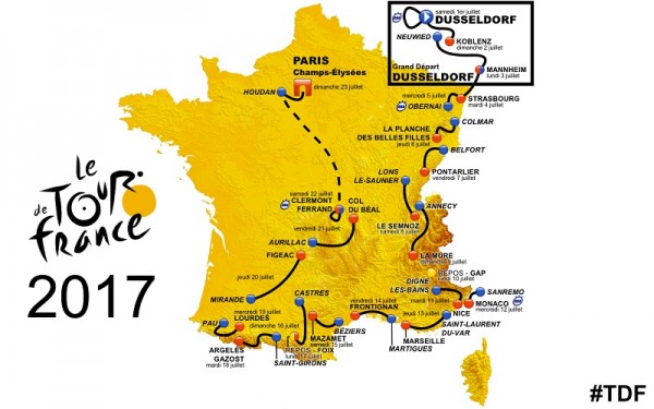 Tour de France, tour de france 2017, skoda, caravane du tour, parcour du tour 2017, Tour 2017