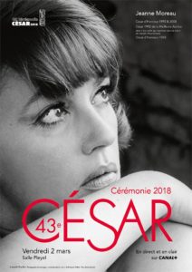 cesar awards, nuit des cesars, cinema, renault, partenaire, jeanne moreau, festival cinema, film francais