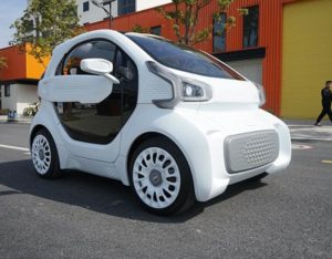 LSEV, voiture impression 3D, impression 3D, voiture chine, voiture électrique