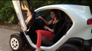 Renault, Twizy, portière papillon, scooter, électrique