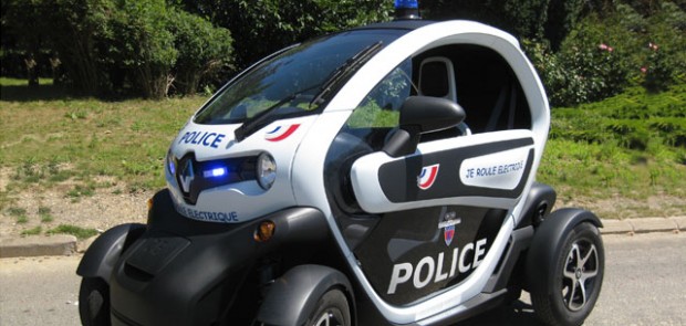 Renault, Twizy, Police, Pompier, test, patrouille, électrique