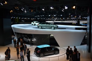 Citroën, stand, mondiale de l'automobile, 2012, visite, glamour