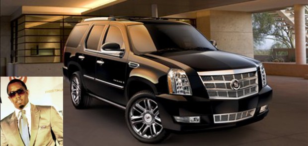 P.Diddy, puff daddy, rappeur, cadillac escalade, accident, cassie, lexus RS