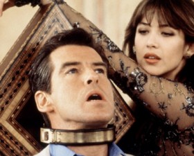 Sophie Marceau, sexy, Pierce Brosnan, James Bond, james bond girl, 007