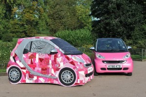 Smart, Fortwo, Pink passion, edition spéciale, cancer, cancer du sein, voiture de femme