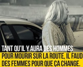 sécurité routière, campagne, prévention, femme au volant, assurance auto, voiture de femme