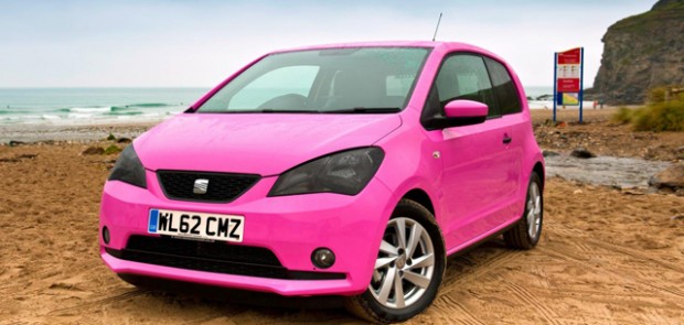 seat, mii, miinx, édition limitée, seat mii miinx, mii miinx, cancer du sein, voiture de femme