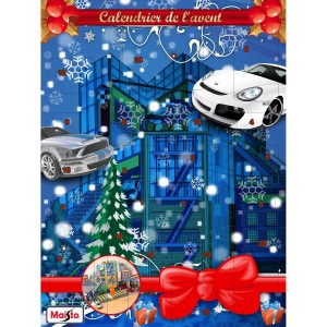 calendrier de l'avent, fête, noel, idée cadeau, pas cher, original, voiture, femme, nouvel an