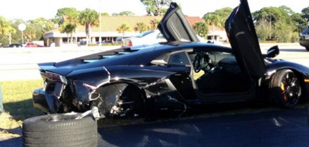 lamborghini aventador, supercars, accident