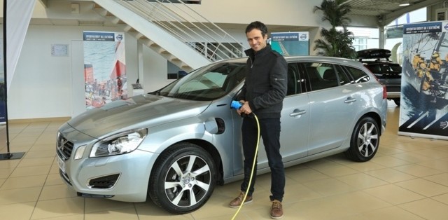 Franck Cammas, volvo, V60, hybride, volvo ocean race, navigateur, ambassadeur