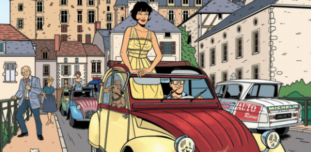 BD, les enquêtes auto de margot, collection calandre, voiture, femme, voiture femme, journaliste auto, BD auto