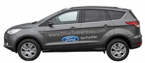 Ford Kuga, ligue des champions, champions league, Ford, kuga, wembley, concours, foot, football, SUV, compact