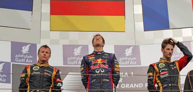 Grand Prix, F1, Bahrein, formule 1, vettel, raikkonen, grosjean, course, pilote, champion, podium