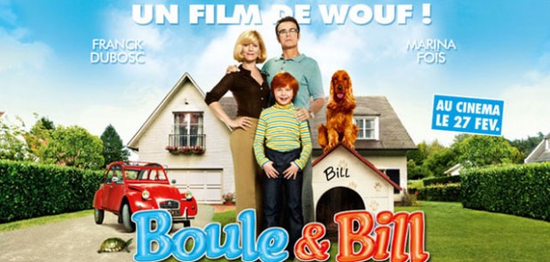 Boule et bill, 2CV, BD, bande dessinée, film, cinéma, franck dubosc, marina fois