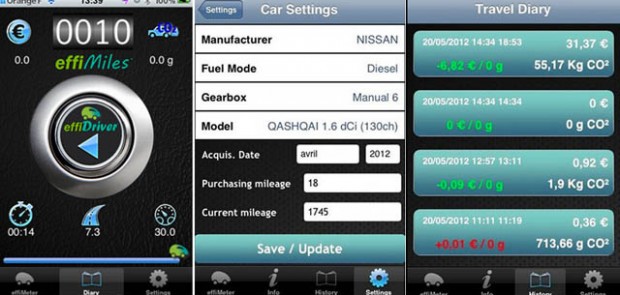 effiDriver, iPhone, iPad, application, 4G, 5G, écologie, économie, gratuit, application auto