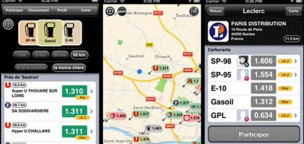 essence Free, application, iPhone, application iphone, essence, carburant, tarif, prix