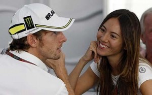 Jessica michabata, jenson button, amour, F1, formule 1, femme F1, femme paddock, sexy, Top 10