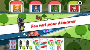 Mille Bornes, 1000 bornes, jeu de société, jeu, application, application iphone, application auto, vacances