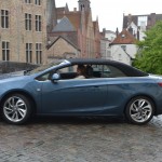 Opel, cascada, opel cascada, essai, cabriolet, décapotable, bruges, voiture femme