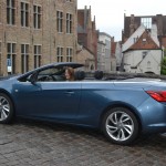 Opel, cascada, opel cascada, essai, cabriolet, décapotable, bruges, voiture femme