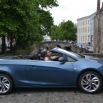 Opel, cascada, opel cascada, essai, cabriolet, décapotable, bruges, voiture femme