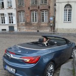 Opel, cascada, opel cascada, essai, cabriolet, décapotable, bruges, voiture femme