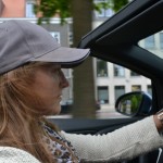 clémcence de bernis, Opel, cascada, opel cascada, essai, cabriolet, décapotable, bruges, voiture femme