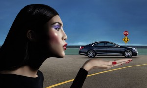 Carine Roitfeld, pub, mercedes, Classe S, mercedes classe S, mode, luxe, Sui He