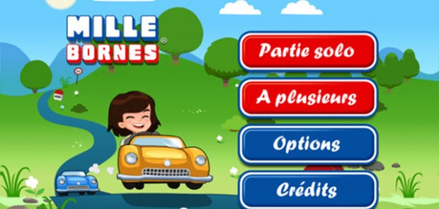 Mille Bornes, 1000 bornes, jeu de société, jeu, application, application iphone, application auto, vacances