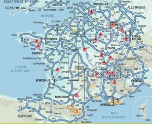 Trafic, circulation, bouchons, embouteillage, vacances, vaccances scolaires, prévisions