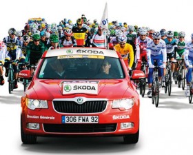 skoda, tour de france, partenaire, sponsor, tour de france 2013, cyclisme, vélo, sport