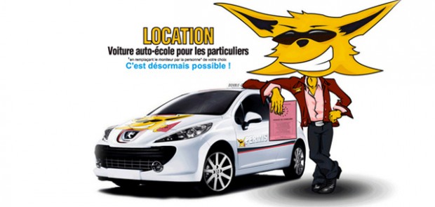 voiture à double commande, location voiture, permis de conduire, location, pas cher, économie