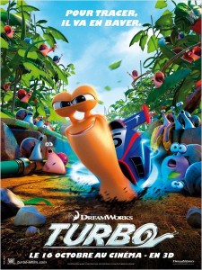 Turbo, film, cinéma, dreamworks, film d'animation, escargot, chevrolet, camaro, partenariat