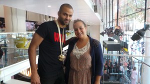 tony parker, champion d'europe, basket, renault, koleos, partenaire