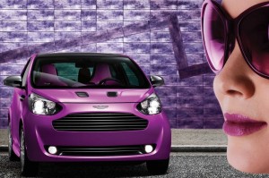 Aston martin, cygnet, voiture femme, voiture fille, citadine, fin de série