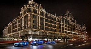 Harrods, jaguar, londres, magasin, Land Rover, C-X75, F-Type, C-X17, exposition