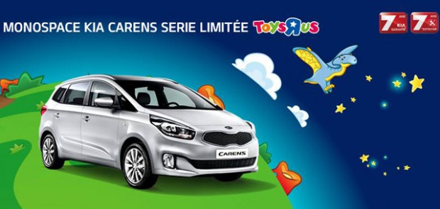 Kia, Carens, Kia Carens, série limitée, série spéciale, Toys'R'Us, monospace, familiale