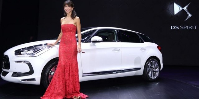 sophie marceau, actrice, star, chine, Citroën, DS5, lancement, production