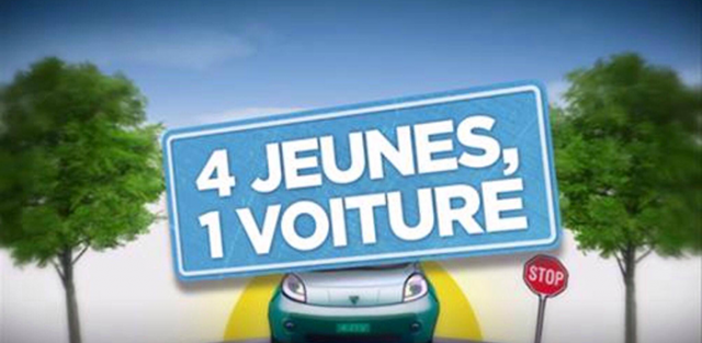 4 jeunes, 1 voiture, programme TV, M6, W9, AXA prévention, sécurité routière