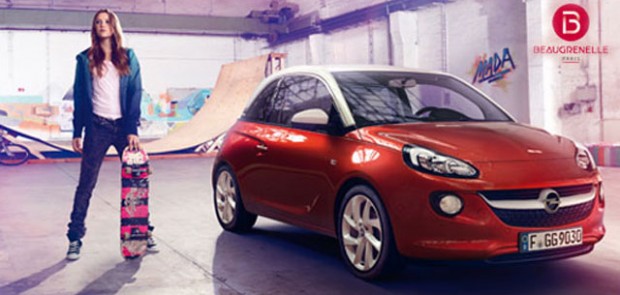 Centre commercial beaugrenelle, Opel, adam, partenaire, course noel, cadeau noel, shopping, chauffeur privé, gratuit