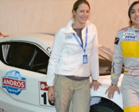 Charlotte Berton, femme pilote, pari sportif, Bwin, sport auto, pilote, trophée andros