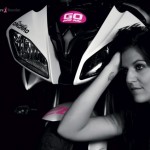 Ornella Ongaro, calendrier, lutte contre cancer, pilote femme, pilote moto, pilote moto femme, sexy