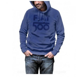 cadeau, noel, cadeau noel, idée, sac, 500, fiat, sweat-shirt, bleu, vert