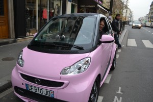 citadine, Smart, barbus, Tailor made, rose, blog voiture femme