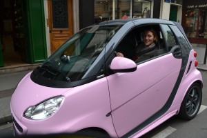 citadine, Smart, barbus, Tailor made, rose, blog voiture femme