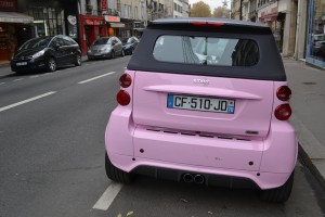 citadine, Smart, barbus, Tailor made, rose, blog voiture femme